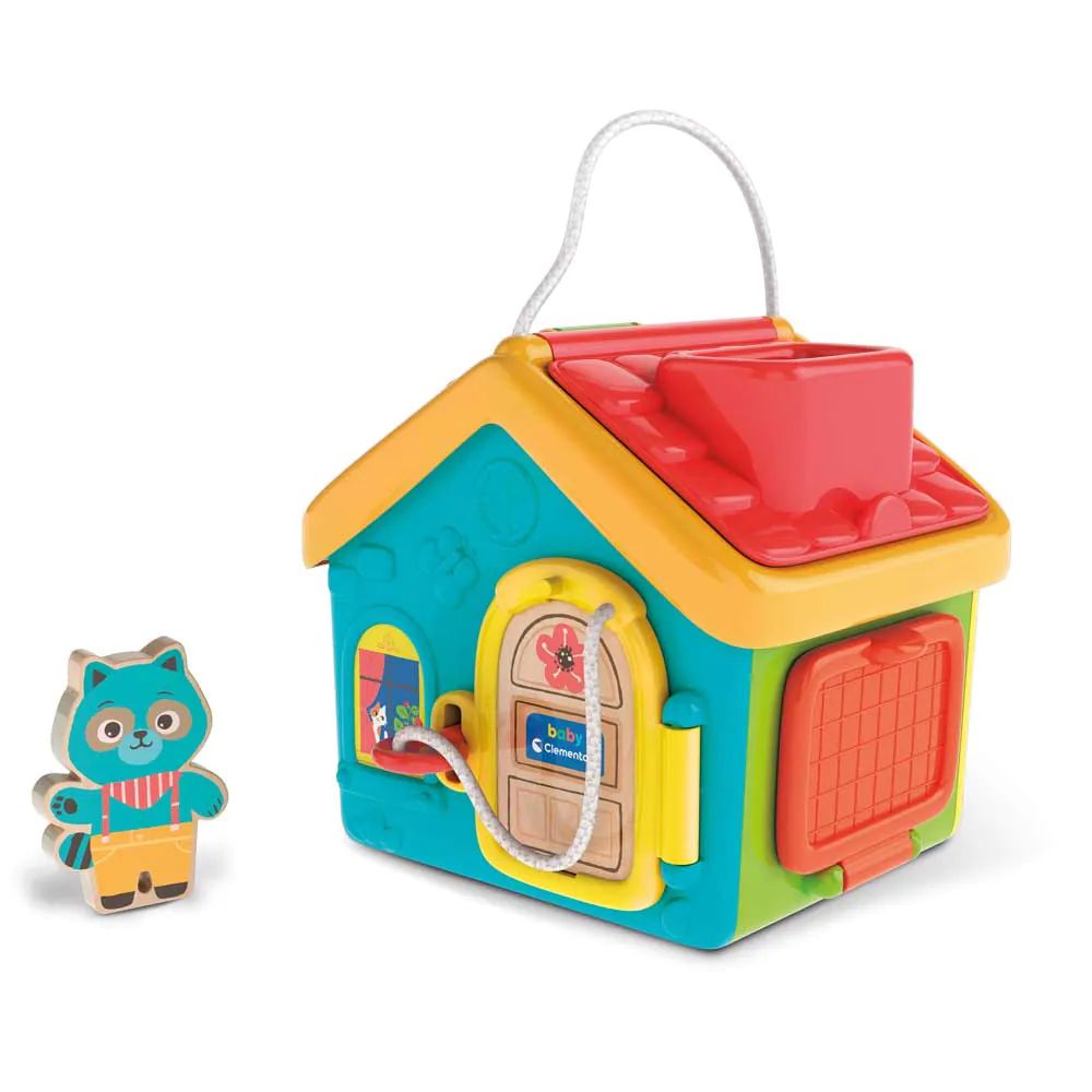 Casuta interactiva pentru bebelusi Clementoni Baby Montessori House - poza 1