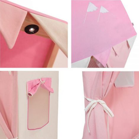 Casuta Micuna Tipi House Pink - poza 5