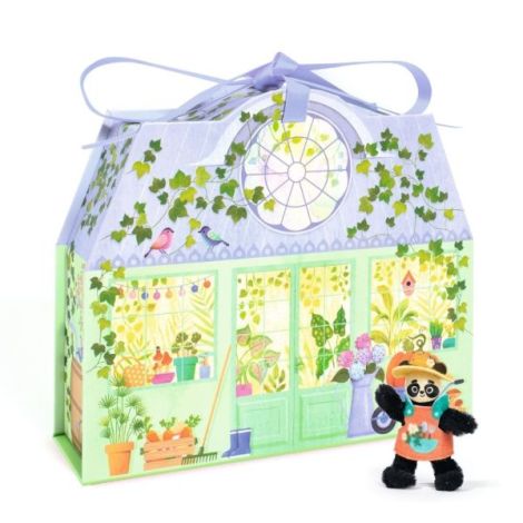 Casuta miniaturala de asamblat si colorat Olive , Djeco - poza 2