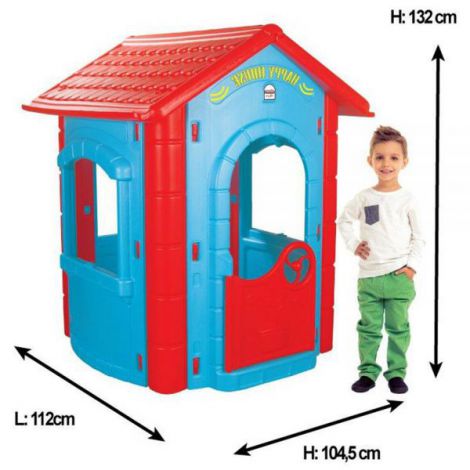 Casuta pentru copii Pilsan Happy House blue - poza 2