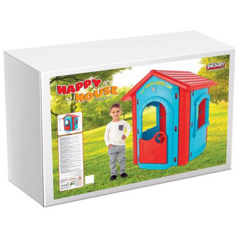 Casuta pentru copii Pilsan Happy House blue - poza 3