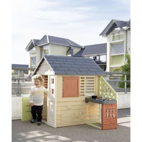 Casuta pentru copii Smoby Life Nature cu bucatarie - poza 3