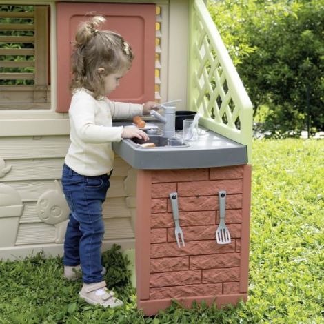 Casuta pentru copii Smoby Life Nature cu bucatarie - poza 5