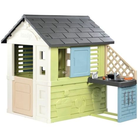 Casuta pentru copii Smoby Life Pretty cu bucatarie - poza 1