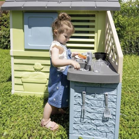 Casuta pentru copii Smoby Life Pretty cu bucatarie - poza 4