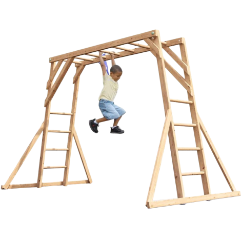 Catarator monkey Bars Climbing Frame Dunster House - poza 1