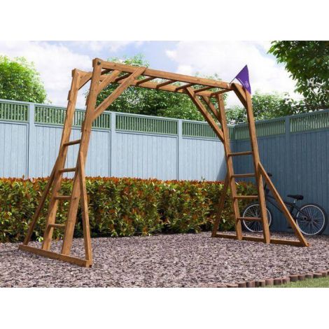 Catarator monkey Bars Climbing Frame Dunster House - poza 3