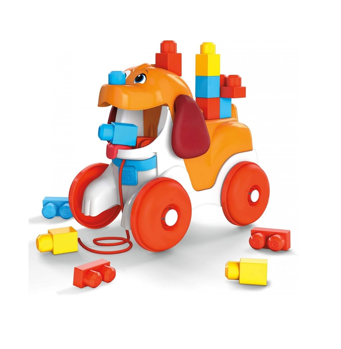 Catelus cu cuburi de construit Mega Bloks First Builders - poza 3