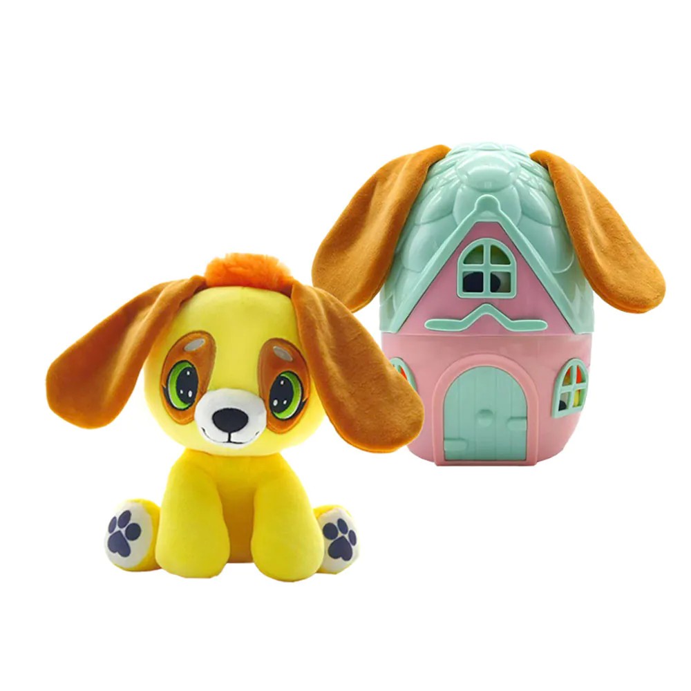 Catelus de plus cu casuta Pup-A-Dorables diverse modele - poza 2