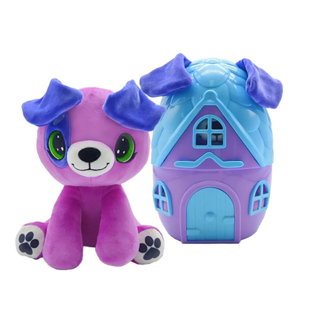 Catelus de plus cu casuta Pup-A-Dorables diverse modele - poza 4