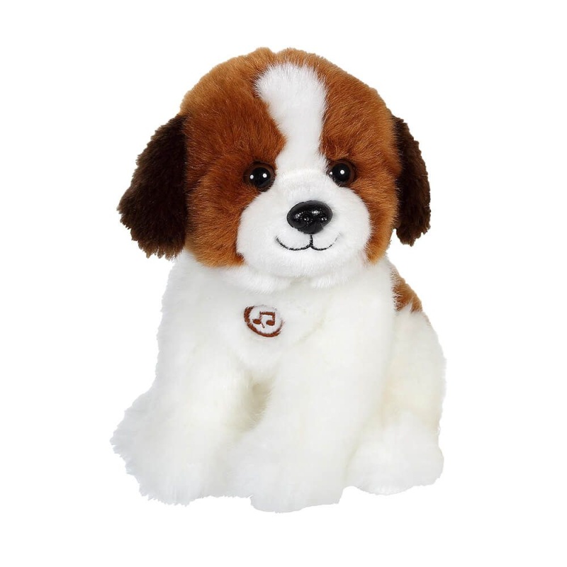 Catelus de plus cu sunete 20 cm diverse modele - poza 3