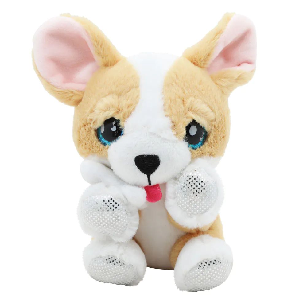 Catelus de plus Cutekins cu sunete 12-14 cm diverse modele - poza 4