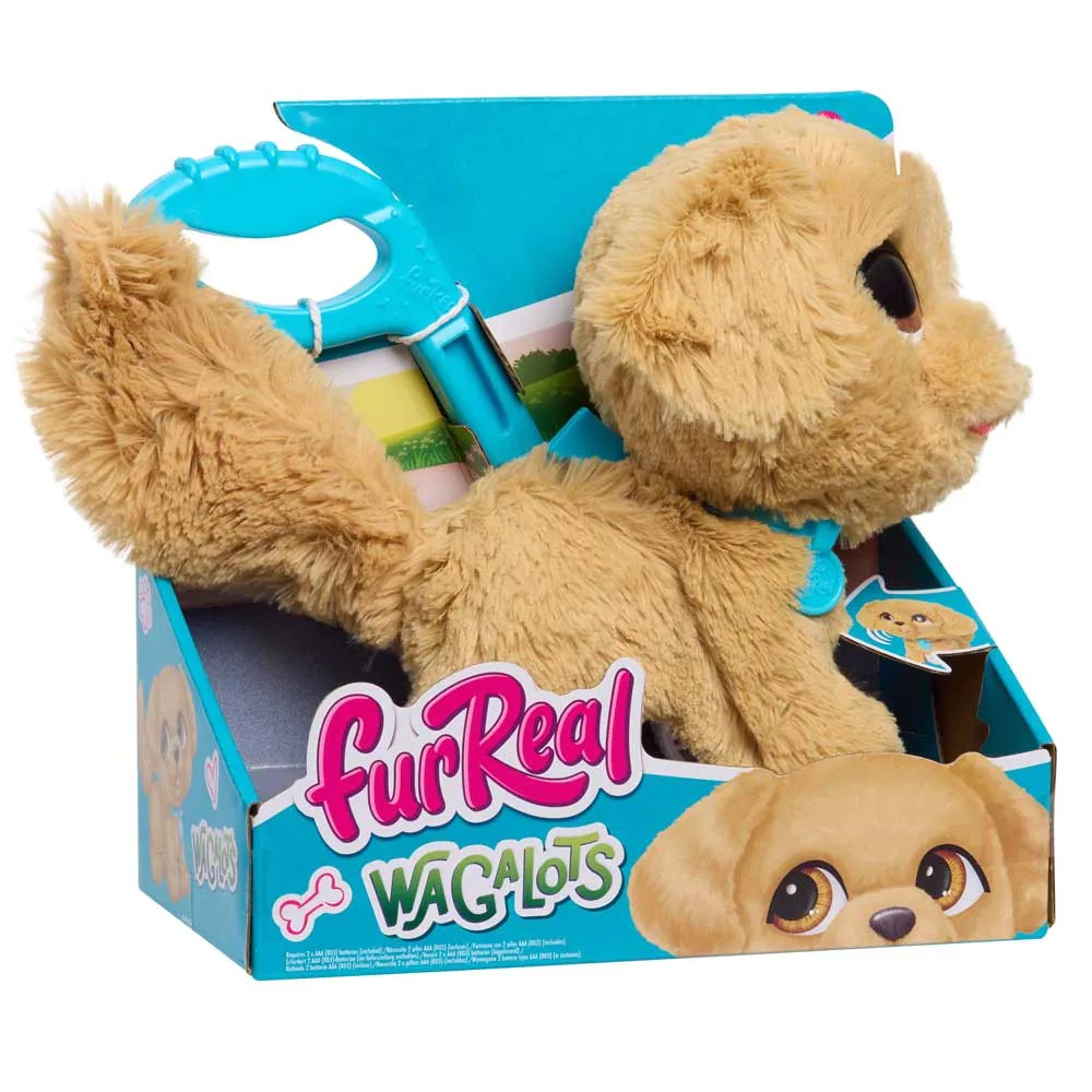 Catelus de plus Fur Real Wag-a-Lots Golden Retriever - poza 5