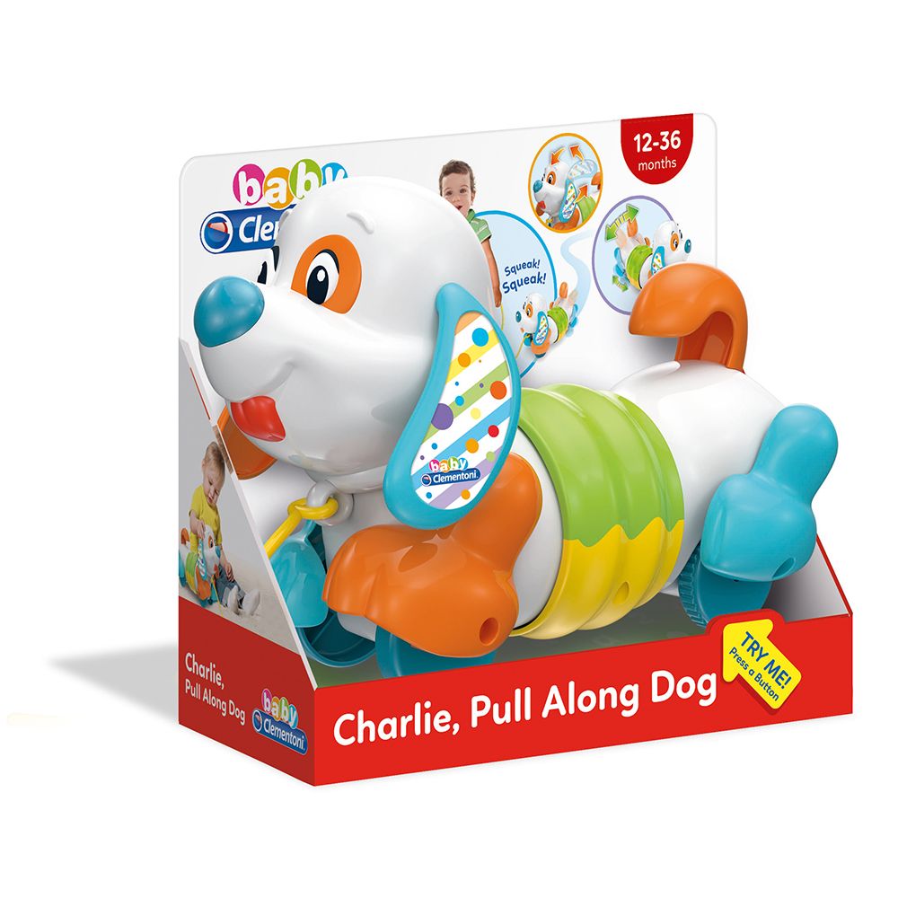 Catelus de tras Clementoni Baby Charlie - poza 1