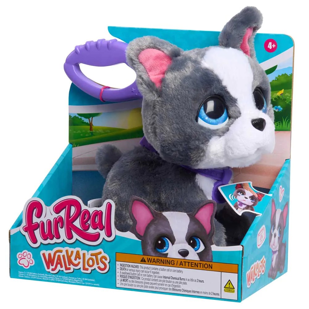 Catelus Fur Real Walk A Lots Buldog Francez - poza 4