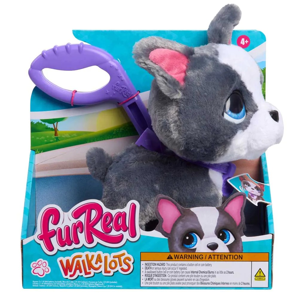 Catelus Fur Real Walk A Lots Buldog Francez - poza 5