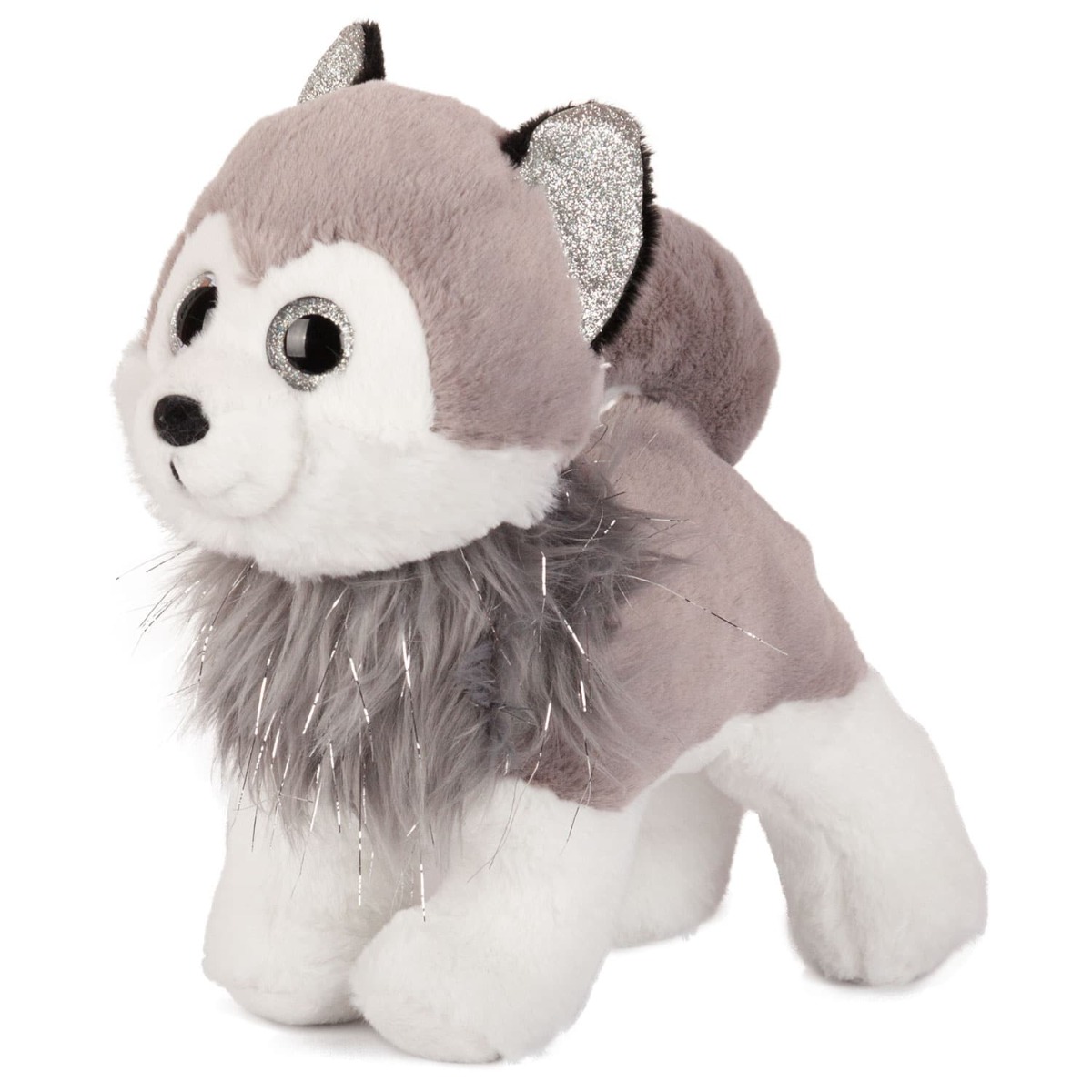 Catelus Husky de plus Amek 28 cm - poza 1