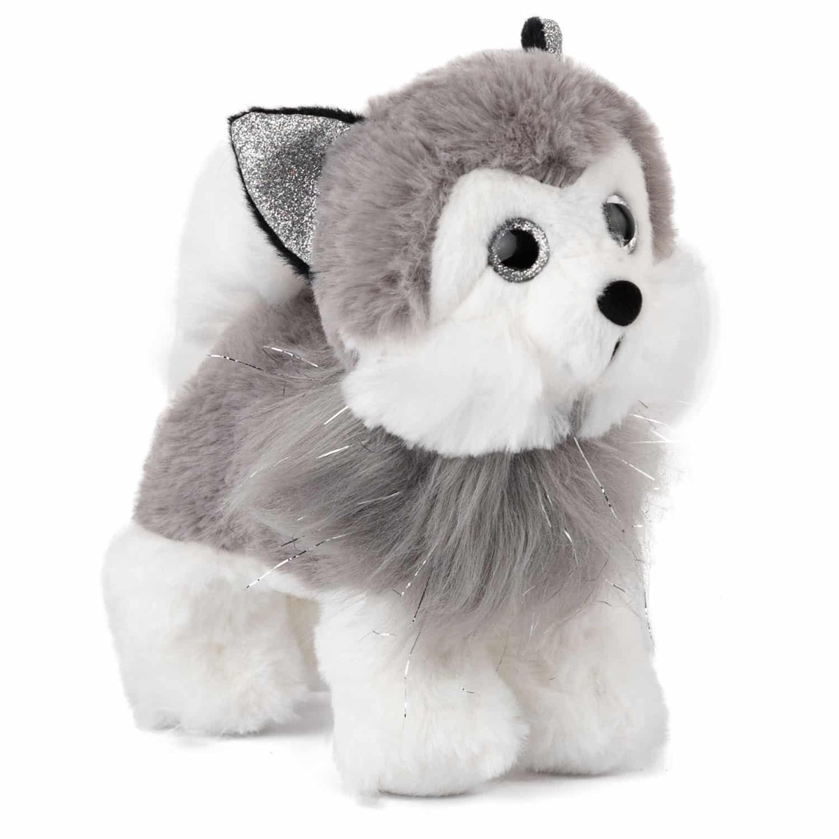 Catelus Husky de plus Amek 28 cm - poza 2