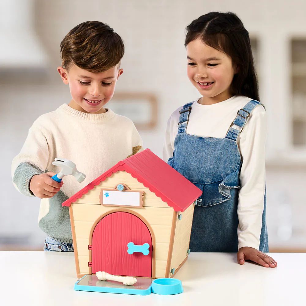 Catelus interactiv cu casuta magica Moose Little Live Pets My Puppy s Home - poza 4