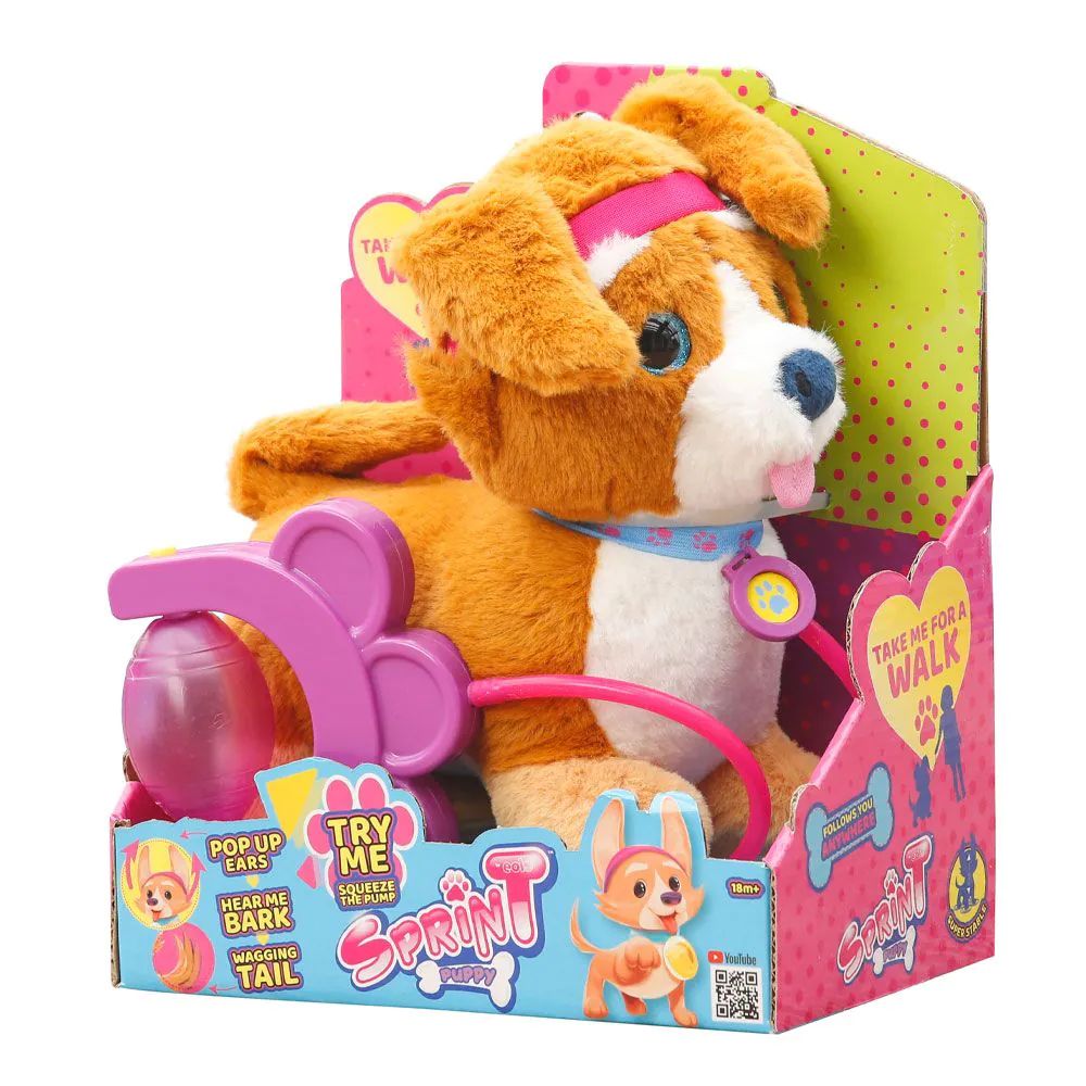 Catelus interactiv cu sunete Sprint Walking Corgi - poza 2
