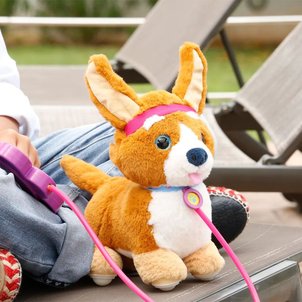 Catelus interactiv cu sunete Sprint Walking Corgi - poza 3