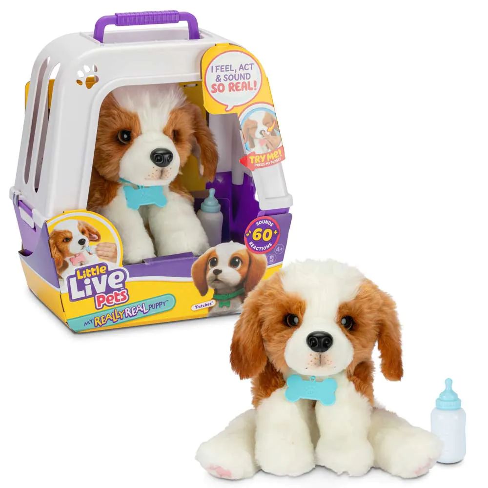 Catelus interactiv Moose Little Live Pets Beagle Patches - poza 4