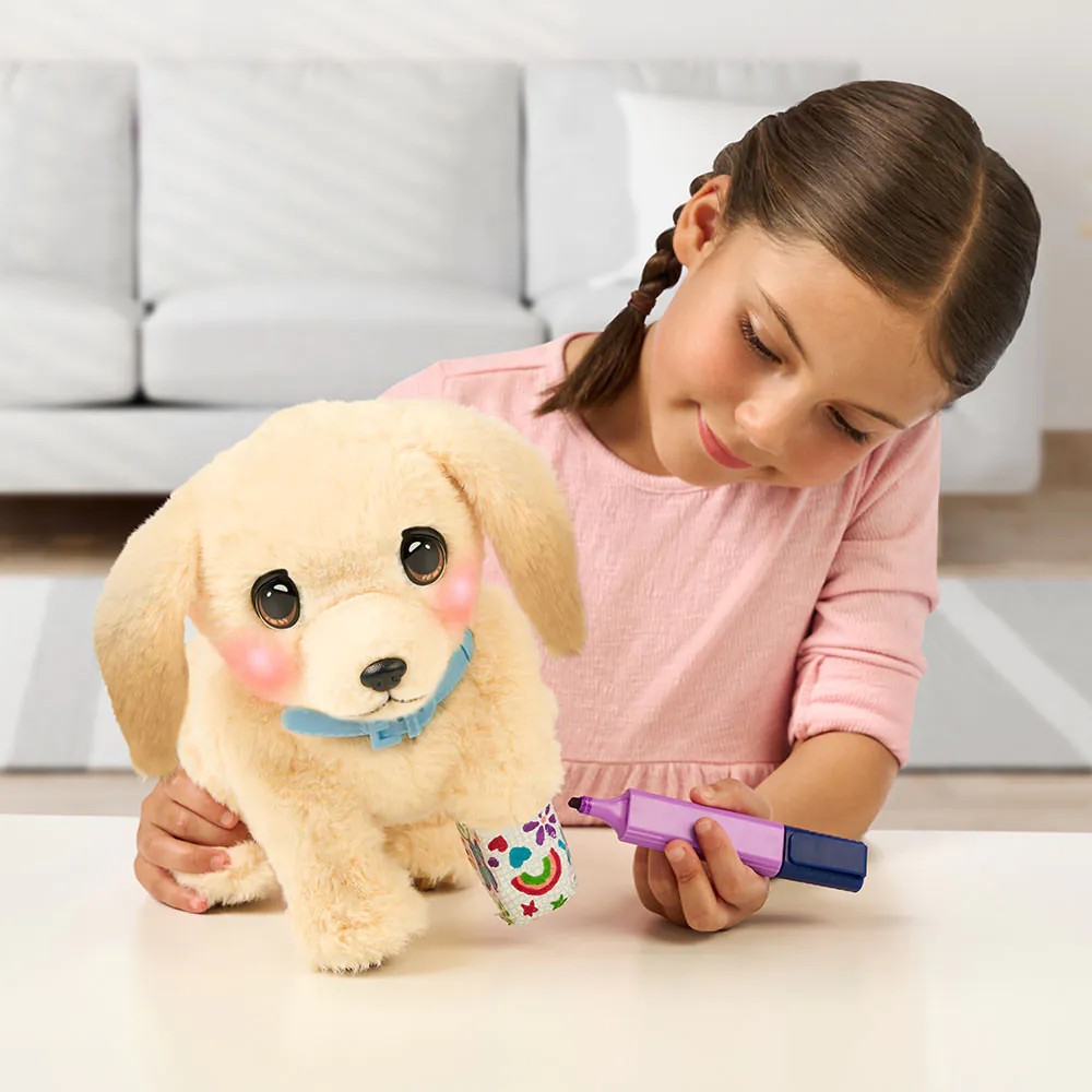 Catelus interactiv Ouchies Little Live Pets cu labuta ranita - poza 5