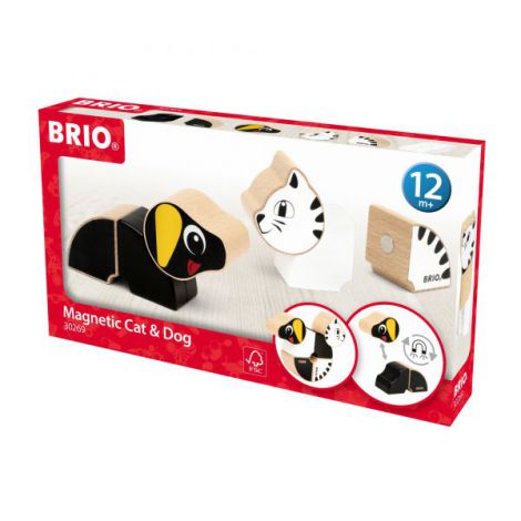 Catelus si pisicuta magnetici 30269 Brio - poza 1
