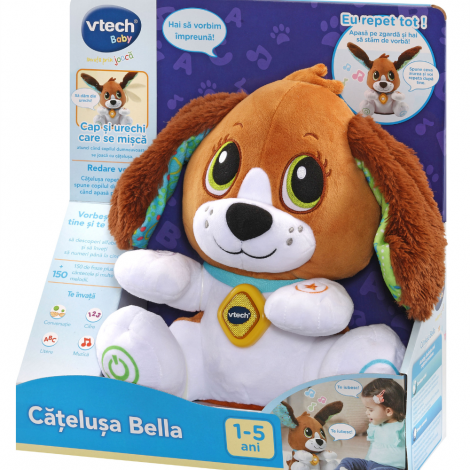 Catelusa interactiva Bella Vtech 610112 - poza 3