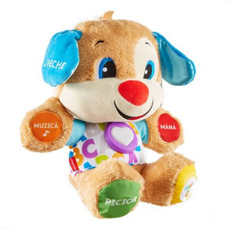 Catelusul Vorbitor FisherPrice FPN99, Jucarie interactiva 6 luni +, Smart Stages - poza 1