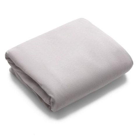 Cearsaf bumbac patut Bugaboo Stardust Mineral White 91 51 cm - poza 1
