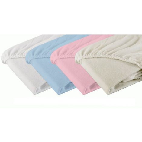Cearsaf cu elastic din frotir mov 120 60 cm - poza 3