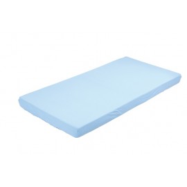 Cearsaf cu elastic pentru saltea 140 x 70 cm – albastru - poza 1
