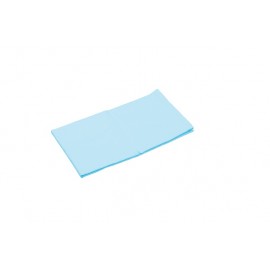 Cearsaf cu elastic pentru saltea 140 x 70 cm – albastru - poza 2