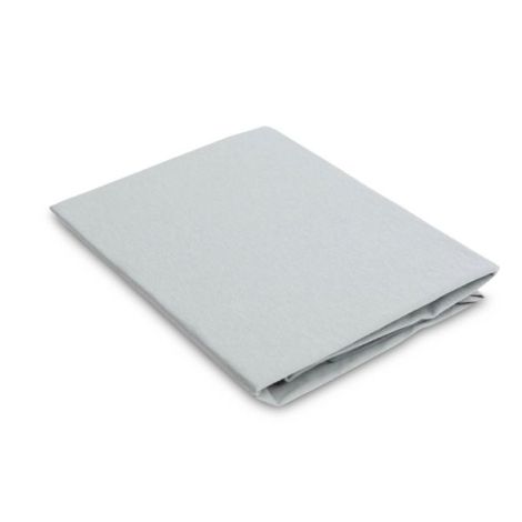 Cearsaf de bumbac jersey cu elastic Sensillo 90x40 cm Gri - poza 2