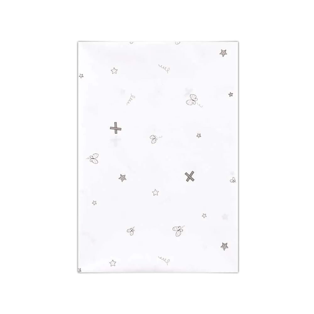 Cearsaf de pat Lorelli 150 x 100 cm Little Honey Bunny Beige