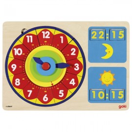 Ceas puzzle Analog Digital - poza 1