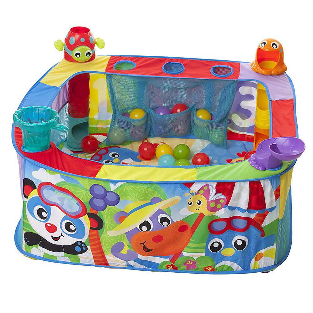 Centru de activitati cu mingi PlayGro Pop and Drop - poza 1