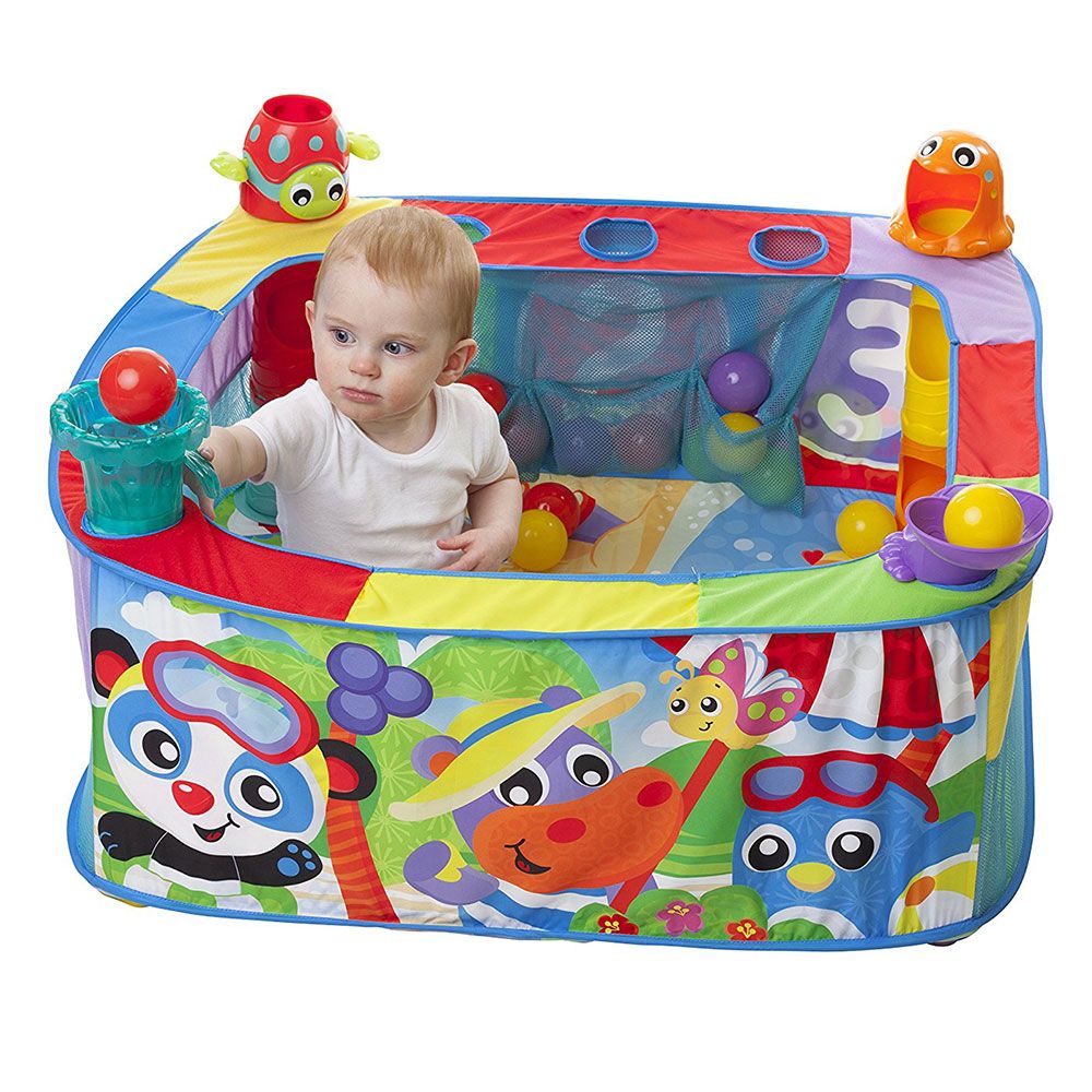 Centru de activitati cu mingi PlayGro Pop and Drop - poza 2