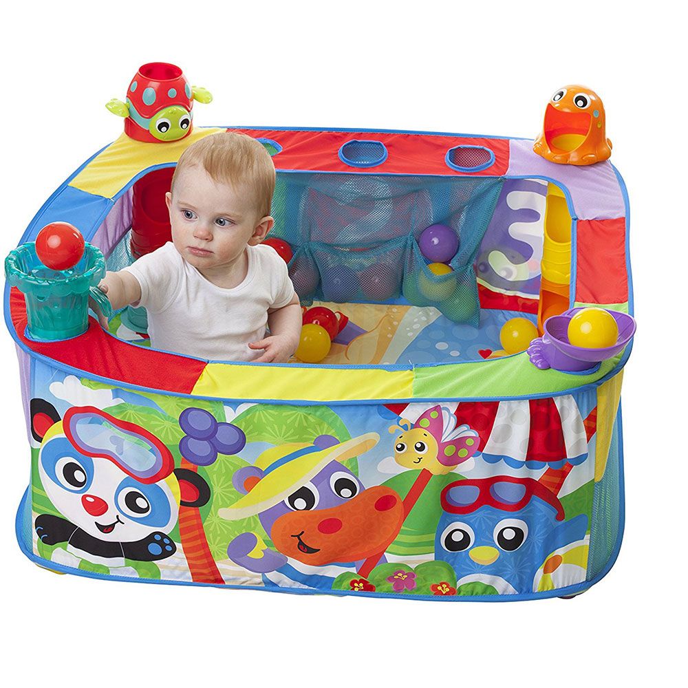 Centru de activitati cu mingi PlayGro Pop and Drop - poza 3