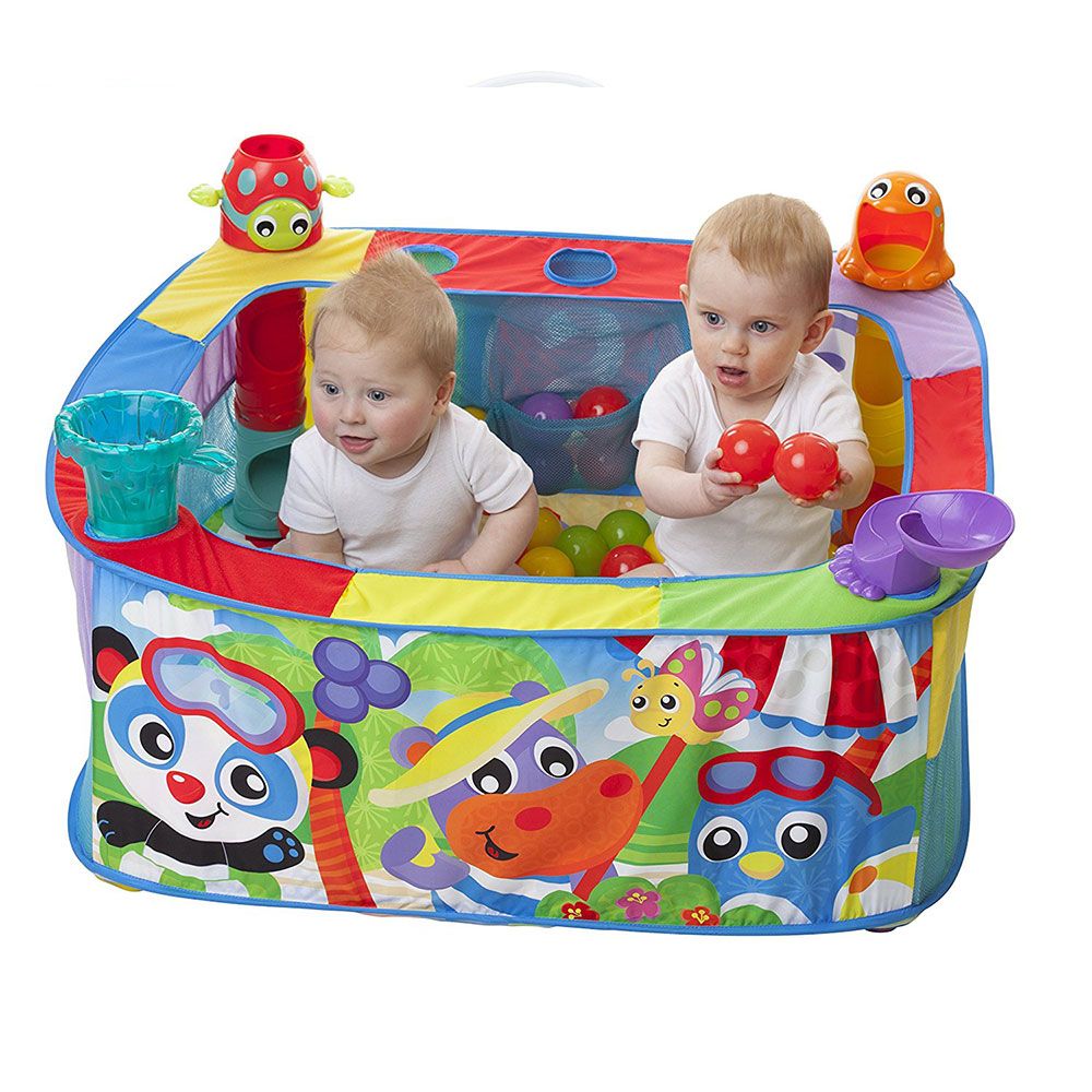 Centru de activitati cu mingi PlayGro Pop and Drop - poza 4