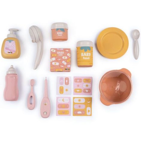 Centru de ingrijire pentru papusi Smoby Baby Nurse Large Doll`s Play Center cu 18 accesorii - poza 1