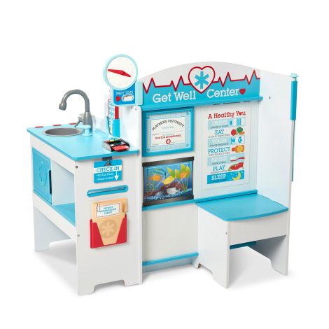 Centru de joaca din lemn La Doctor - Melissa & Doug - poza 1