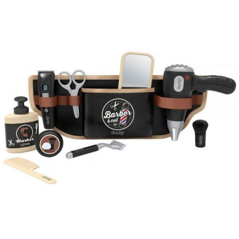 Centura frizer Smoby Barber and Cut negru cu accesorii - poza 1