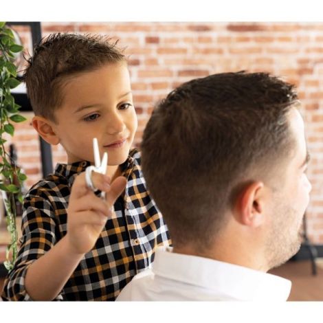 Centura frizer Smoby Barber and Cut negru cu accesorii - poza 5