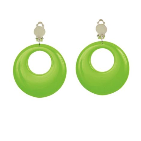 Cercei verde neon - poza 4