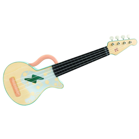 Chitara copii din lemn Hape Ukulele E0626 - poza 1