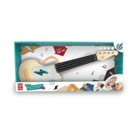 Chitara copii din lemn Hape Ukulele E0626 - poza 2