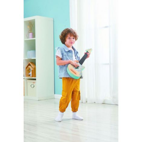 Chitara copii din lemn Hape Ukulele E0626 - poza 5