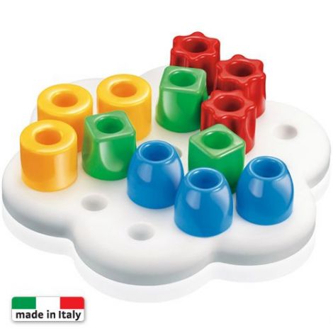 Chunky Peggy 12, 1-4 ani, Quercetti Q04162 - poza 3